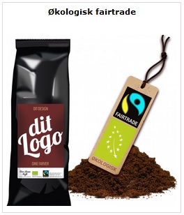 den gode smag til din kaffe - nu med logo