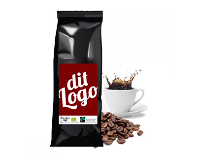 Kaffe med logo